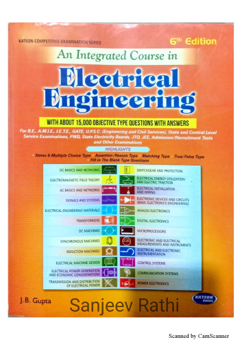 An Integrated Course in Electrical Engineering