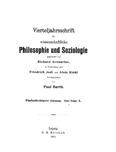 Das Verhältnis des „reinen“ Kritizismus zum Phänomenalismus