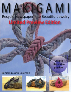 Makigami Recycle Newspaper into Beautiful Jewelry [promo]