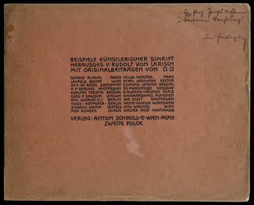 Beispiele künstlerischer Schrift