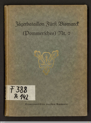 Jägerbataillon Fürst Bismarck (Pommersches) Nr. 2