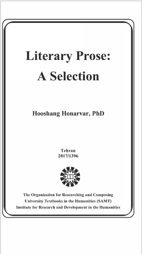 Literary Prose: A Selection