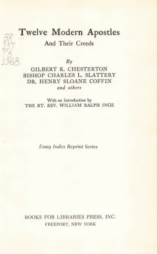 12 Modern Apostles and Their Creeds
