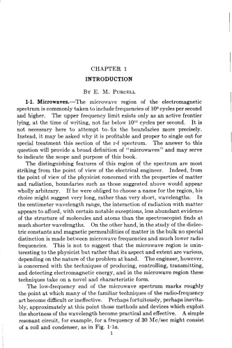 Principles of microwave circuits