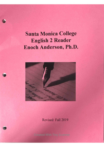 Santa Monica College English 2 Reader