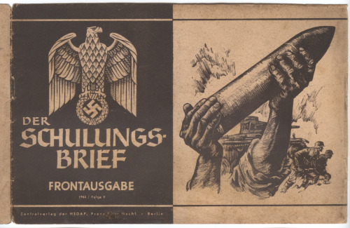 NSDAP Schulungsbrief Frontausgabe 1944_09