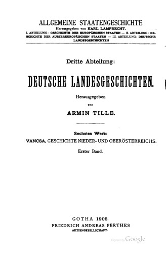 Geschichte Nieder- und Oberösterreichs / Bis 1288