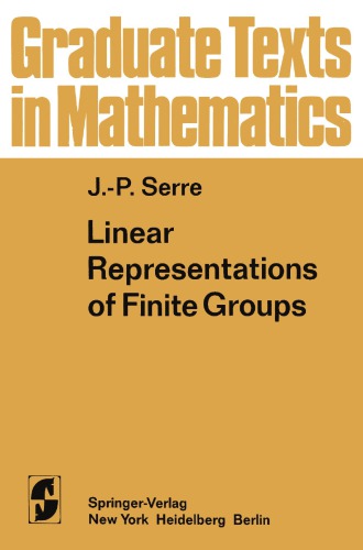 Linear Representations of Finite Groups