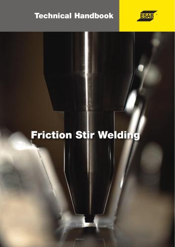 ESAB. Technical Handbook. Friction Stir Welding