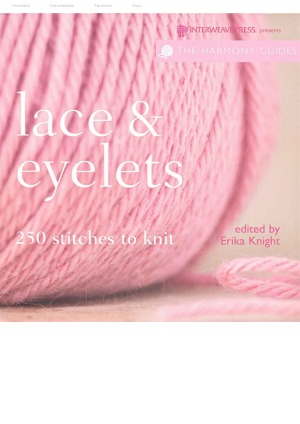 Lace and Eyelet Stitches. 250 to Knit