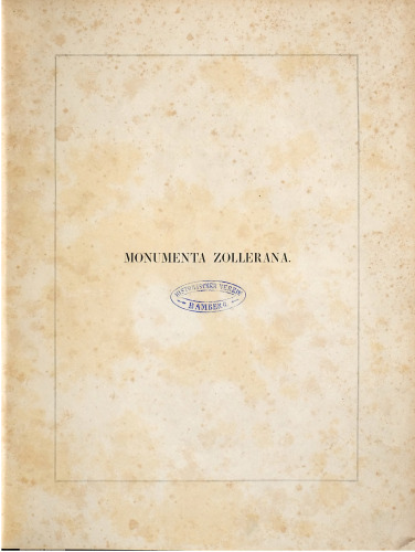 Urkunden der Fränkischen Linie 1411 - 1417