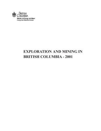 Exploring and Mining in British Columbia - 2001
