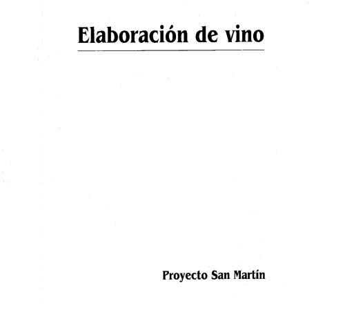 Elaboración de vino