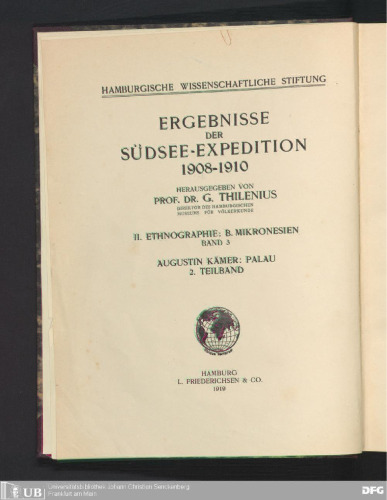 Palau / Siedlungen, Bezirke, Dörfer, Verfassung -- Demographie, Anthropologie, Sprache