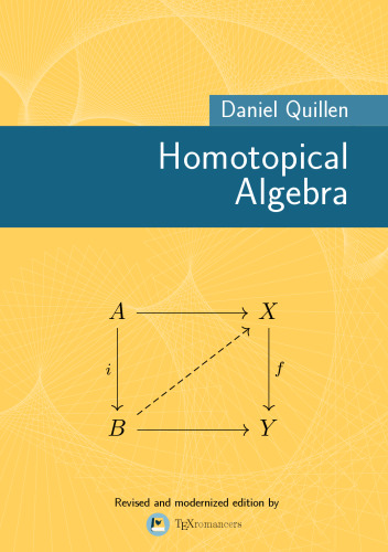 Homotopical Algebra