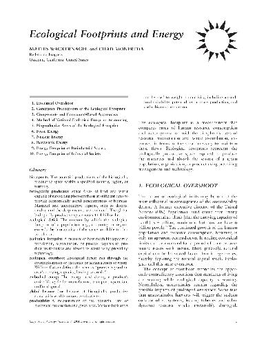 Encyclopedia of Energy