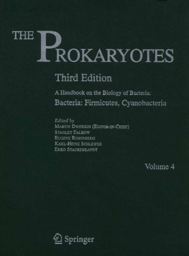 The Prokaryotes: Vol. 5: Proteobacteria: Alpha and Beta Subclasses