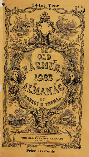 The Old Farmer's Almanac 1933