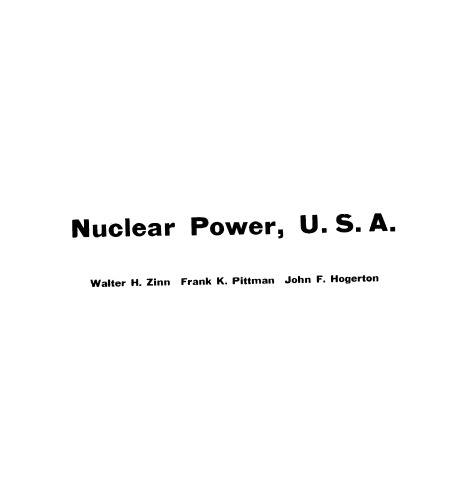 Nuclear Power, U.S.A.