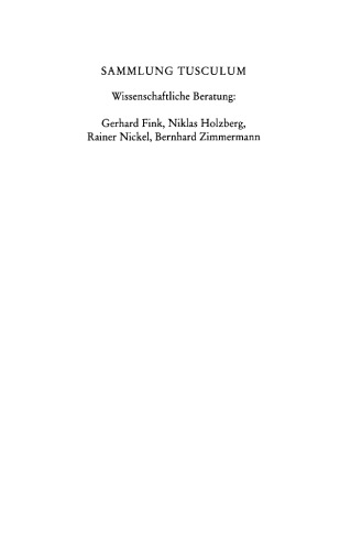 C. Plinius Secundus d. Ä. Naturkunde Buch X Zoologie: Vögel. Lateinisch - deutsch