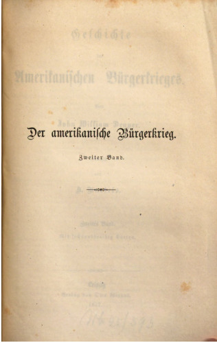 Geschichte des Amerikanischen Bürgerkrieges