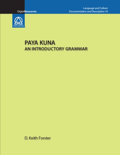 Paya Kuna - An Introductory Grammar
