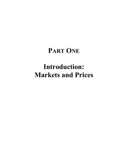 Microeconomics. Teaching Notes and Solution Manual