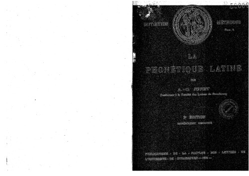 La phonétique latine