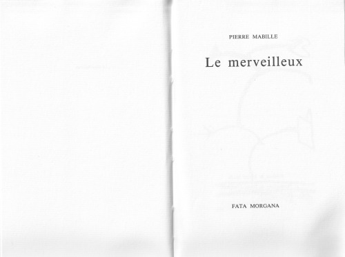Le merveilleux