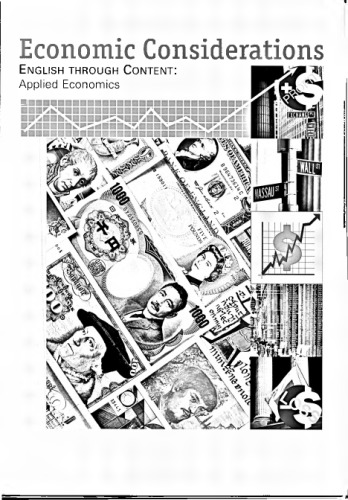 Economic Considerations. English through Content: Applied Economics