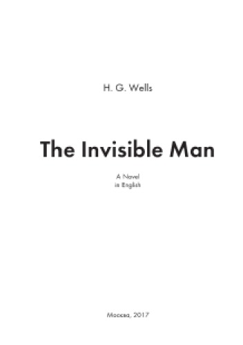 The Invisible Man