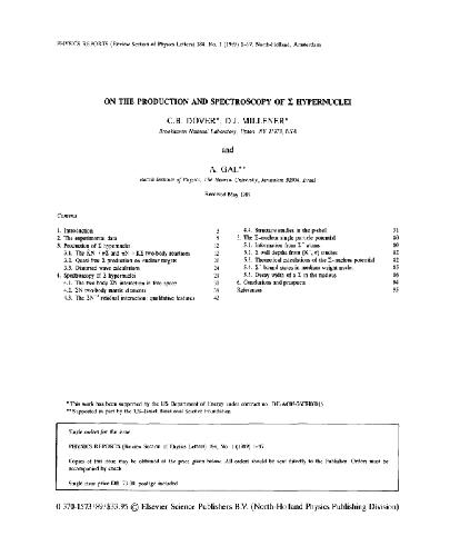 Physics Reports vol.184