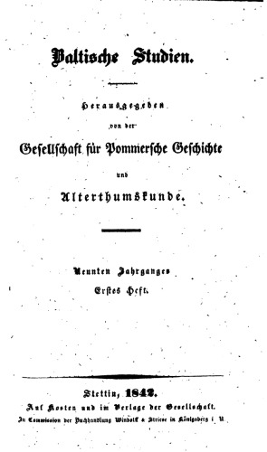 Baltische Studien