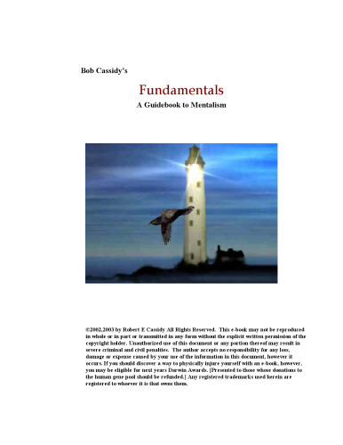 Fundamentals: A Guidebook to Mentalism