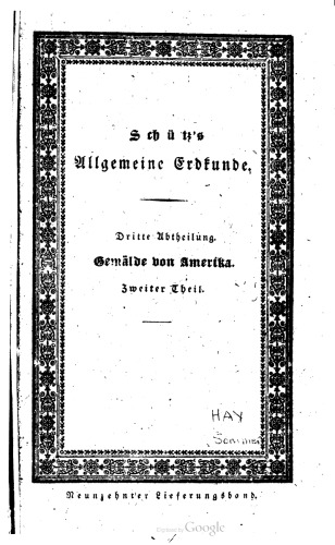 Neuestes Gemälde von Amerika