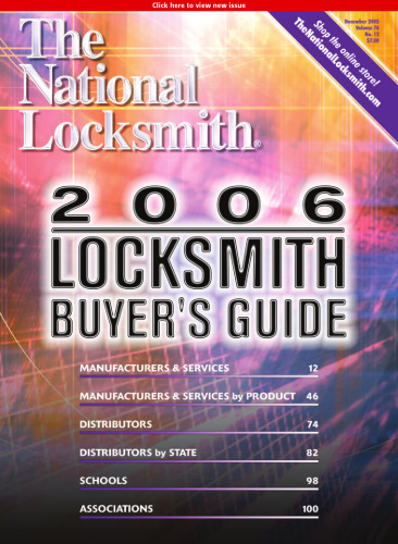 The National Locksmith: Volume 76, Number 12