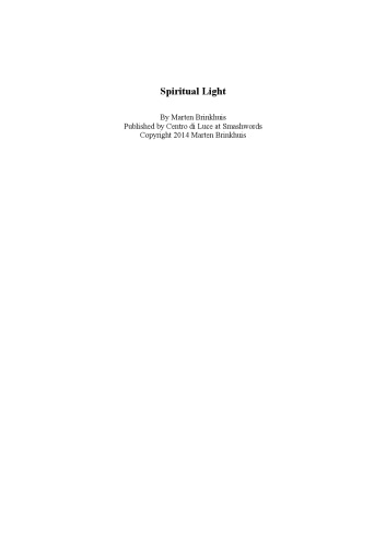 Spiritual light