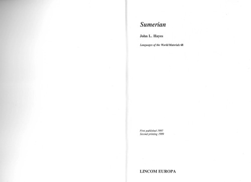 Sumerian