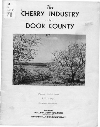 The cherry industry in Door County