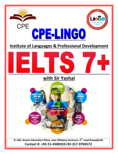 IELTS 7+ with Sir Yashal