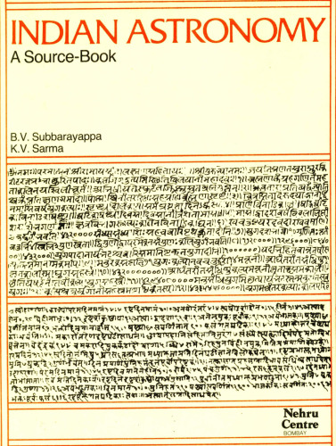 Indian Astronomy : A Source-Book, Based Primarily on Sanskrit Texts