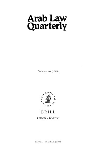 Arab Law Quarterly