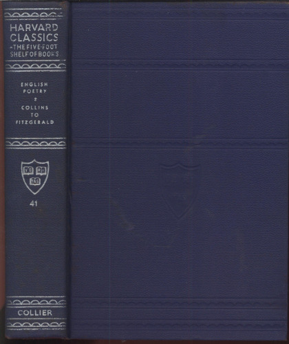English Poetry. Volume II. From Collins to Fitzgerald