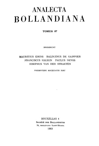 Analecta Bollandiana