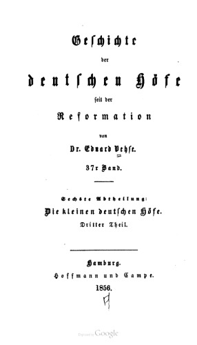 Die kleinen deutschen Höfe