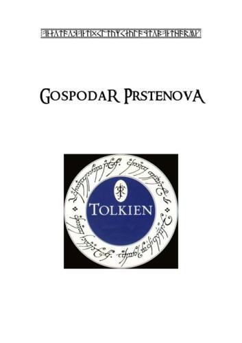 Gospodar Prstenova, knjiga peta