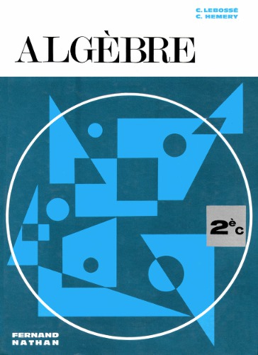 Algèbre. Classe de Seconde C