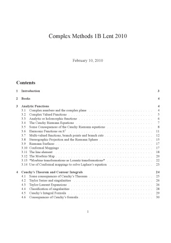 Complex Methods