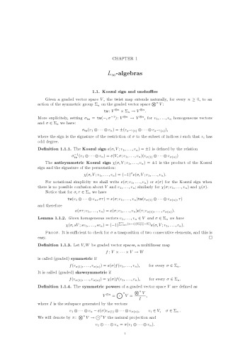 Linfinity-algebras