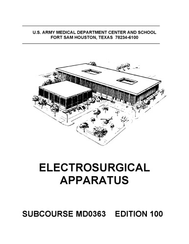 Electrosurgical Apparatus MD0363